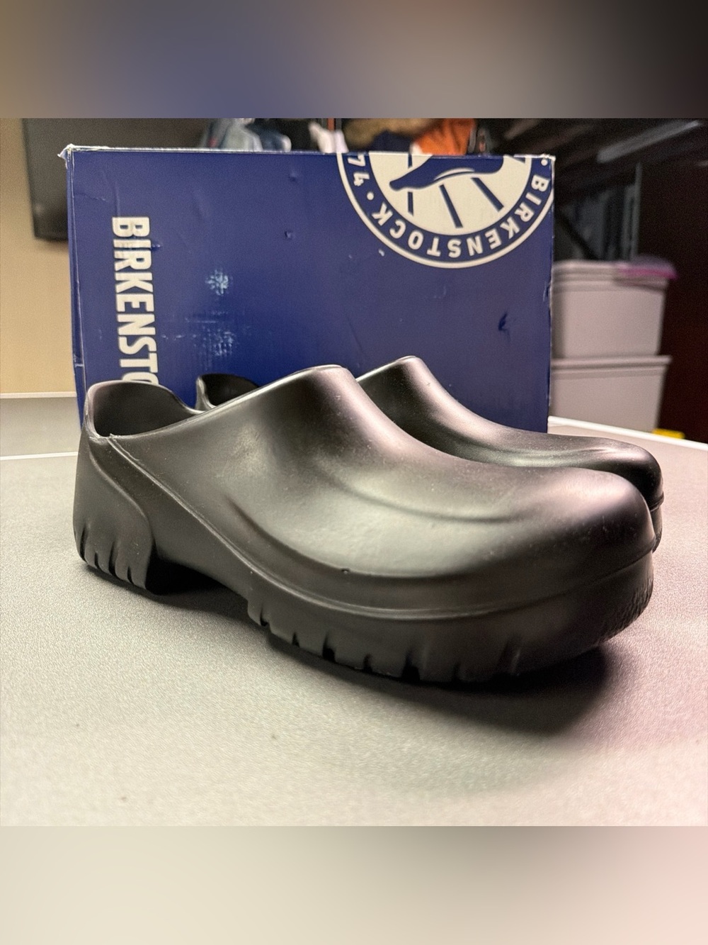 Birkenstock Professional UNISEX Work Clog Black SteelToe 270 WOMENS 7 MENS 5 NWB